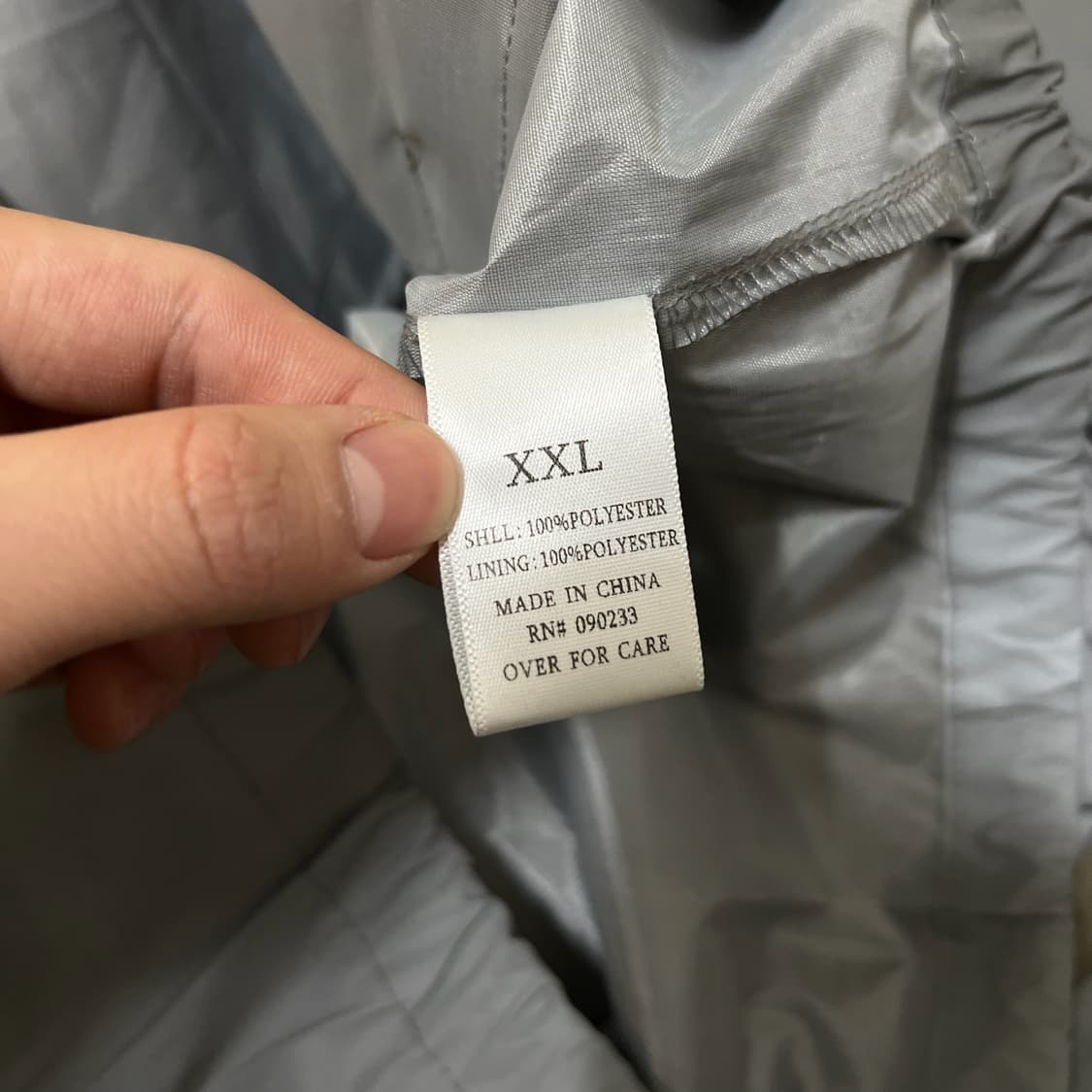 피어오브갓 에센셜 리플렉티브 아노락 바람막이 XXL  상품이미지5