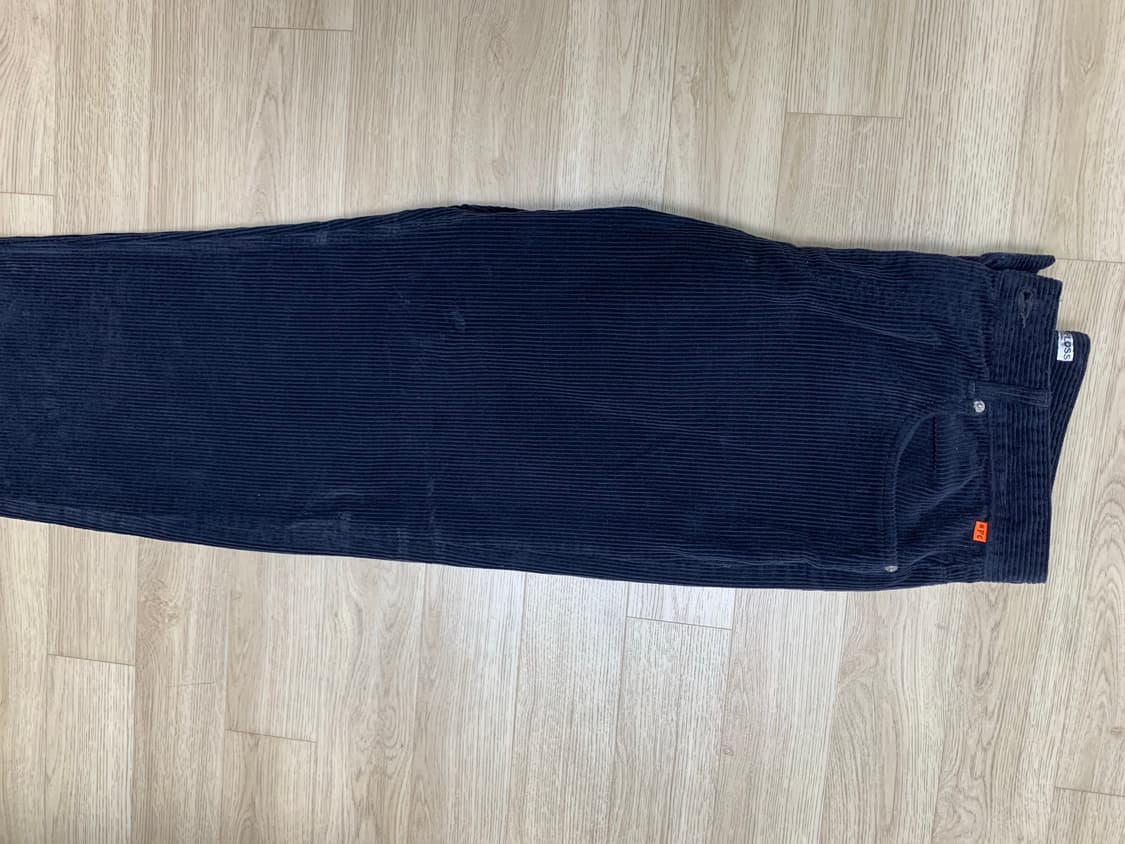 (L)헤리티지플로스 코듀로이팬츠 네이비 판매 상품이미지5