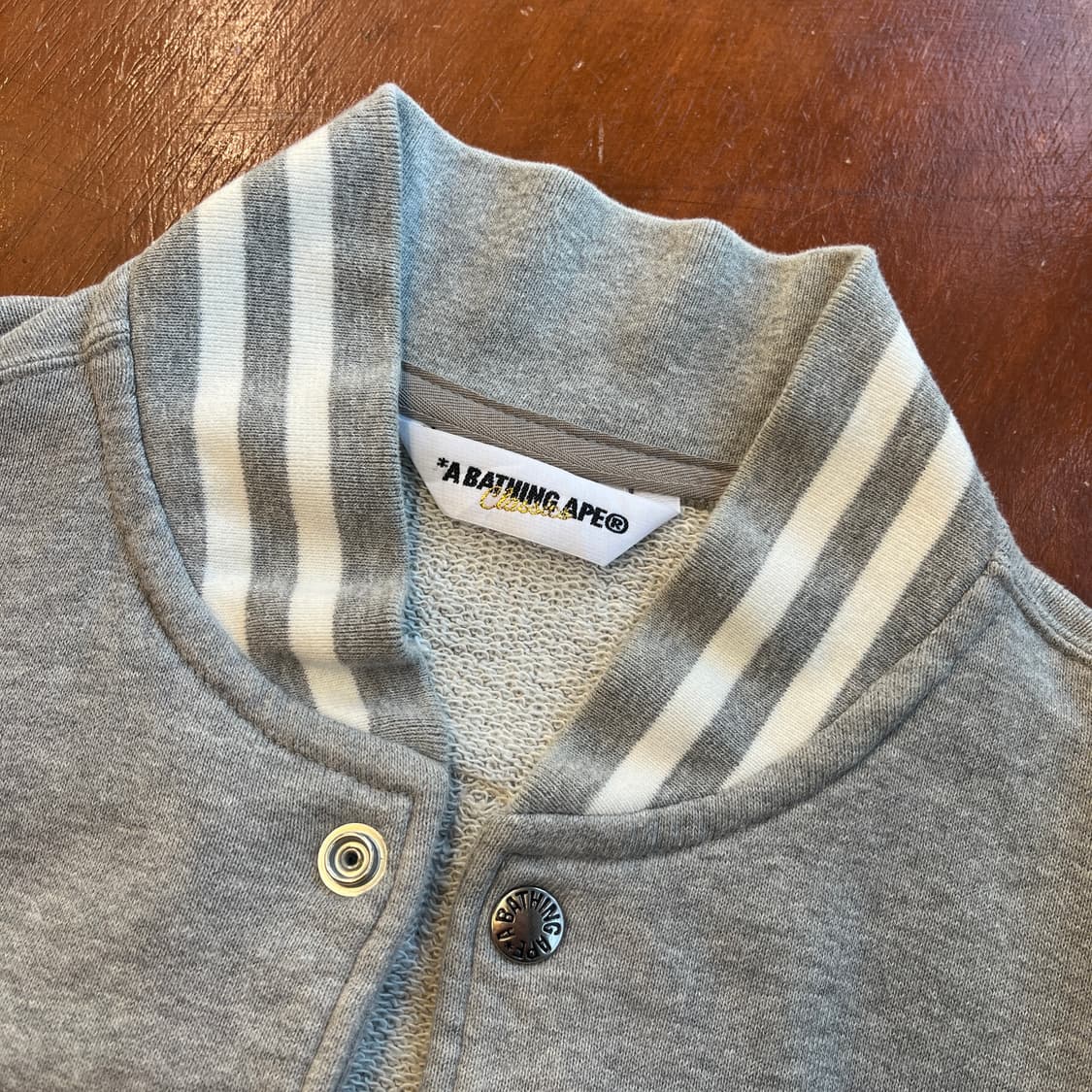 00s 베이프 코튼 바시티 자켓 [ 95-100 ] 상품이미지7