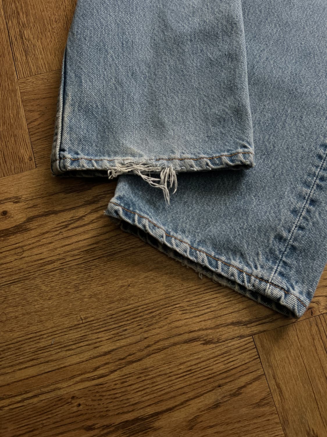 [32]90's 리바이스 501 Made in USA 데님 팬츠 S31 상품이미지5
