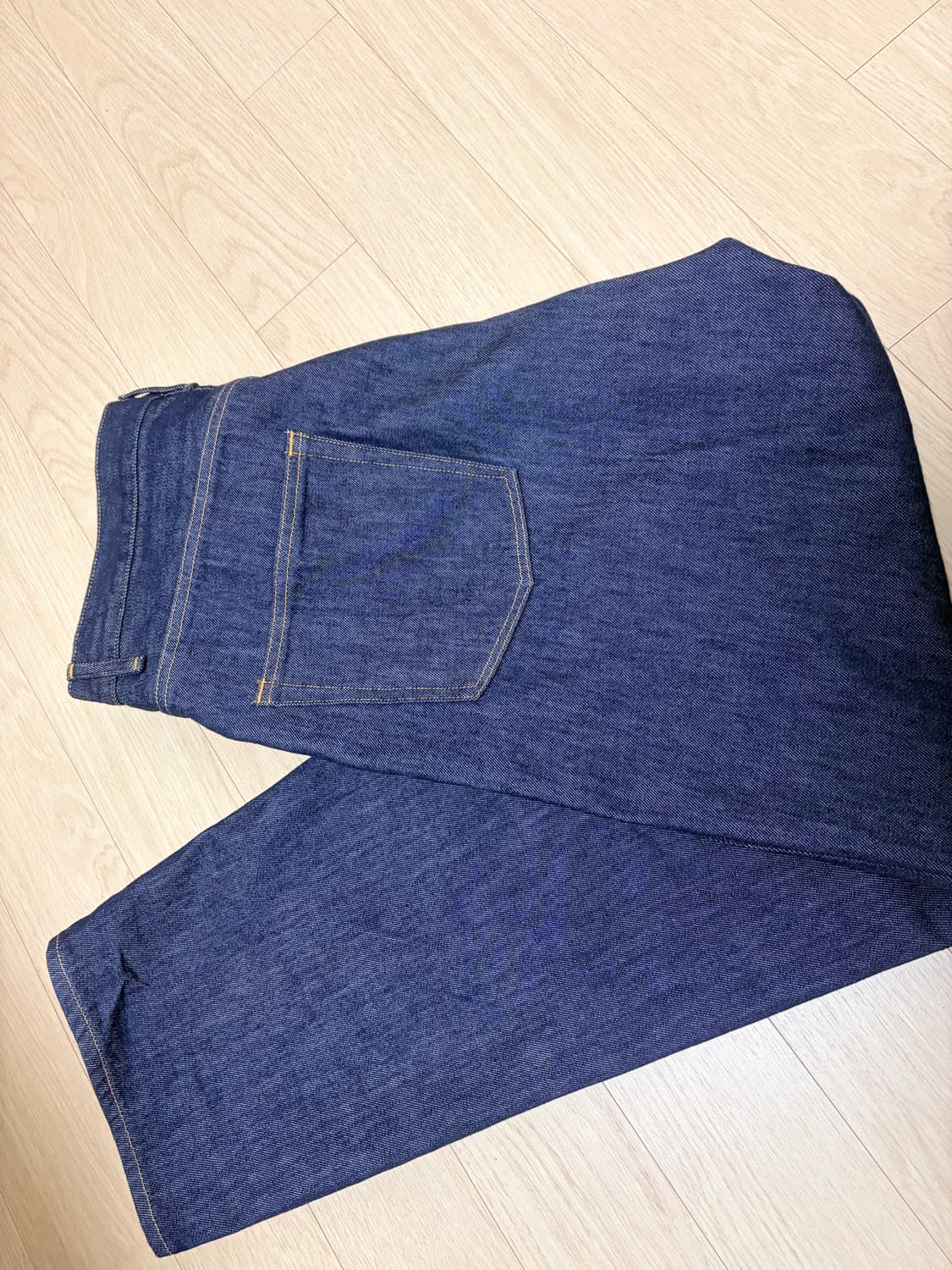 오라리 26ss 하드트위스트 와이드 데님 34 상품이미지3