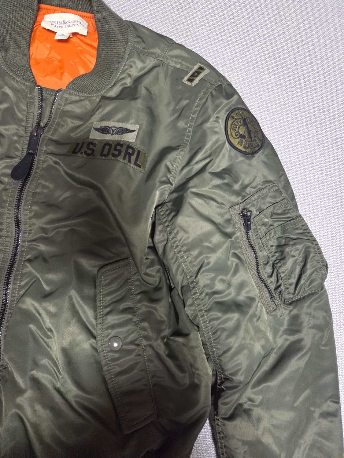 데님앤서플라이 폴로랄프로렌 항공 점퍼 팝니다 상품이미지3