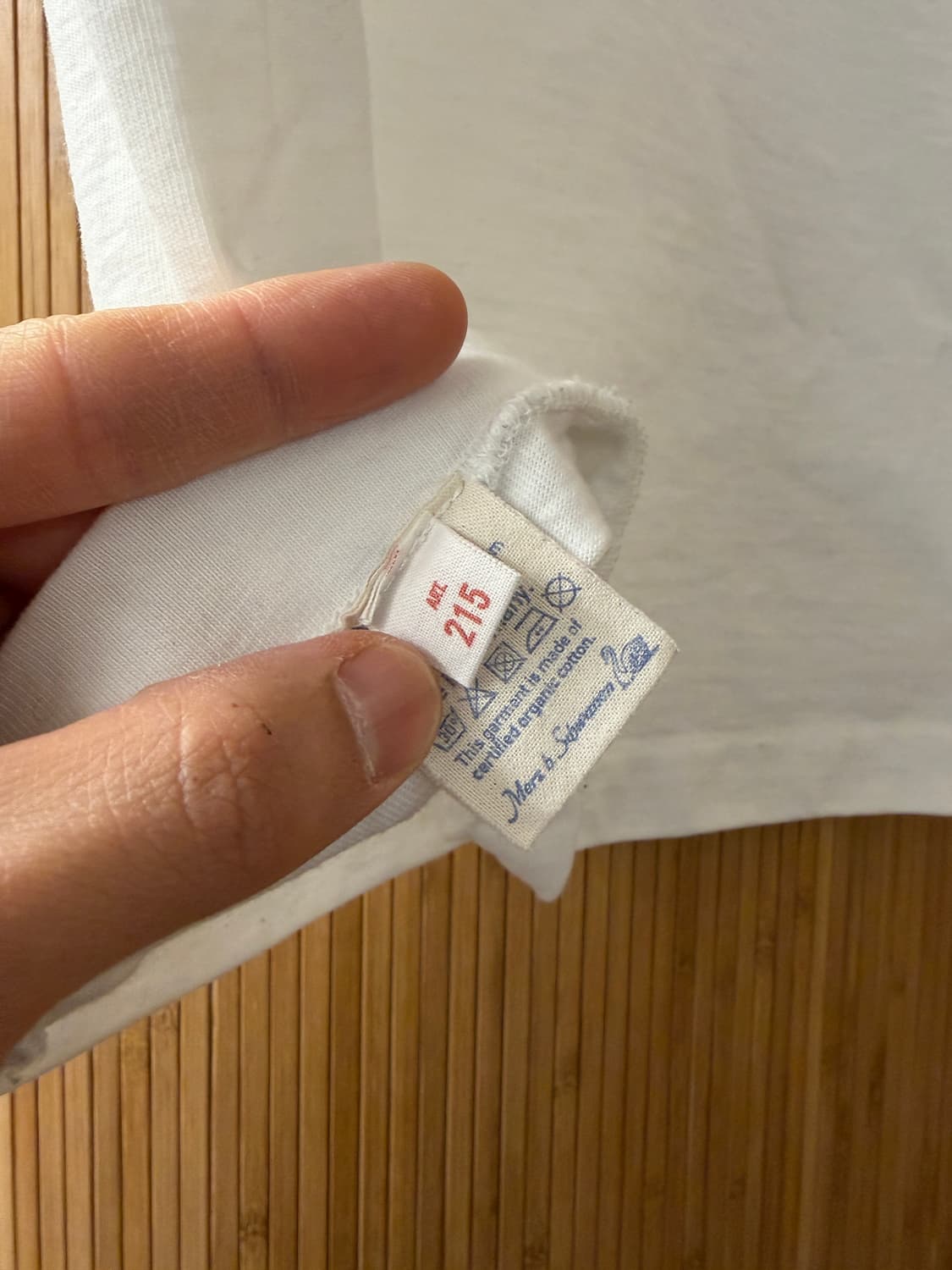 메르츠비슈바넨 215 클래식 티셔츠 5/M 상품이미지4