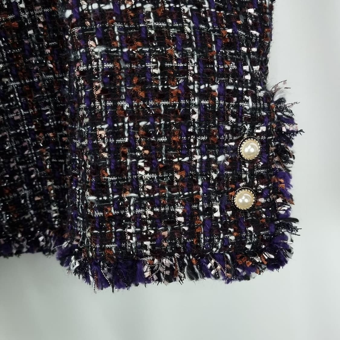 [안나수이](새상품) 트위드 블레이저 자켓 P01309 상품이미지7