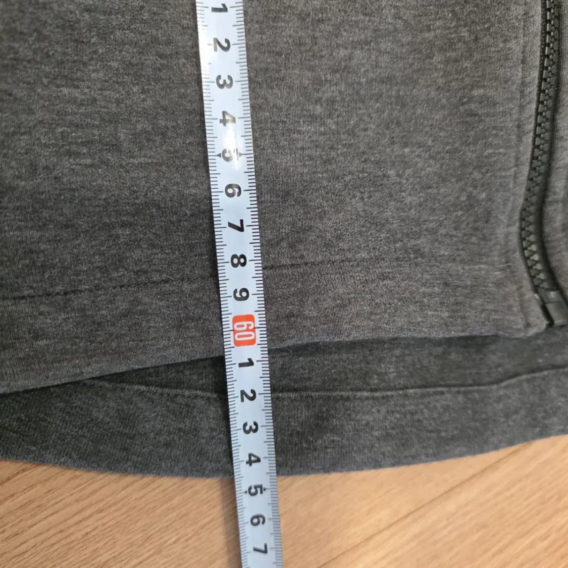 노스페이스 차콜 그레이 후드 집업 95 상품이미지8