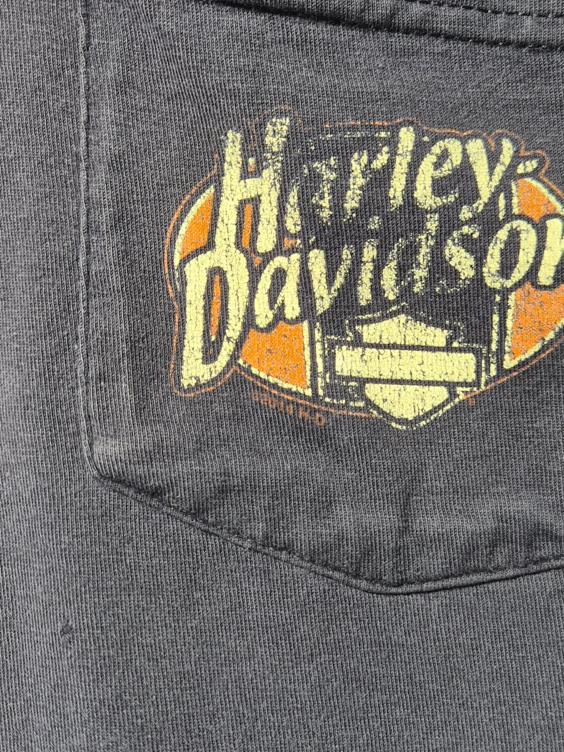 Harley Davidson Pocket T-Shirts Navy 상품이미지3