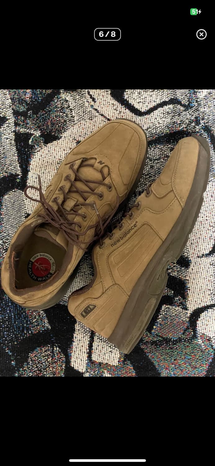 뉴발란스 627 브라운 스웨이드 신발 상품이미지6