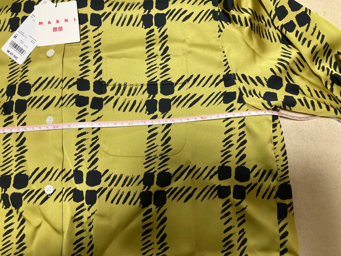 유니클로 마르니 오버사이즈 셔츠 (M 새상품) 입니다. 상품이미지3