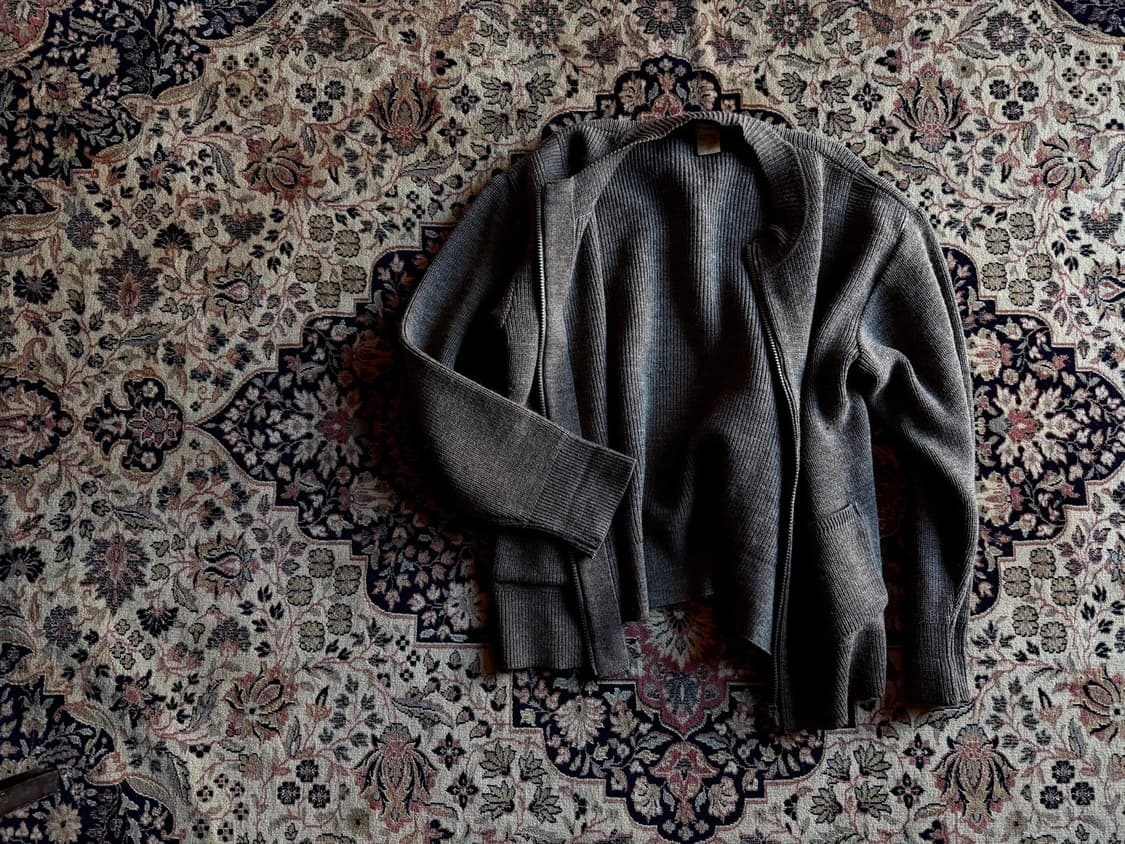 이세이 미야케 아키이브 짚업 가디건 100~105 상품이미지2