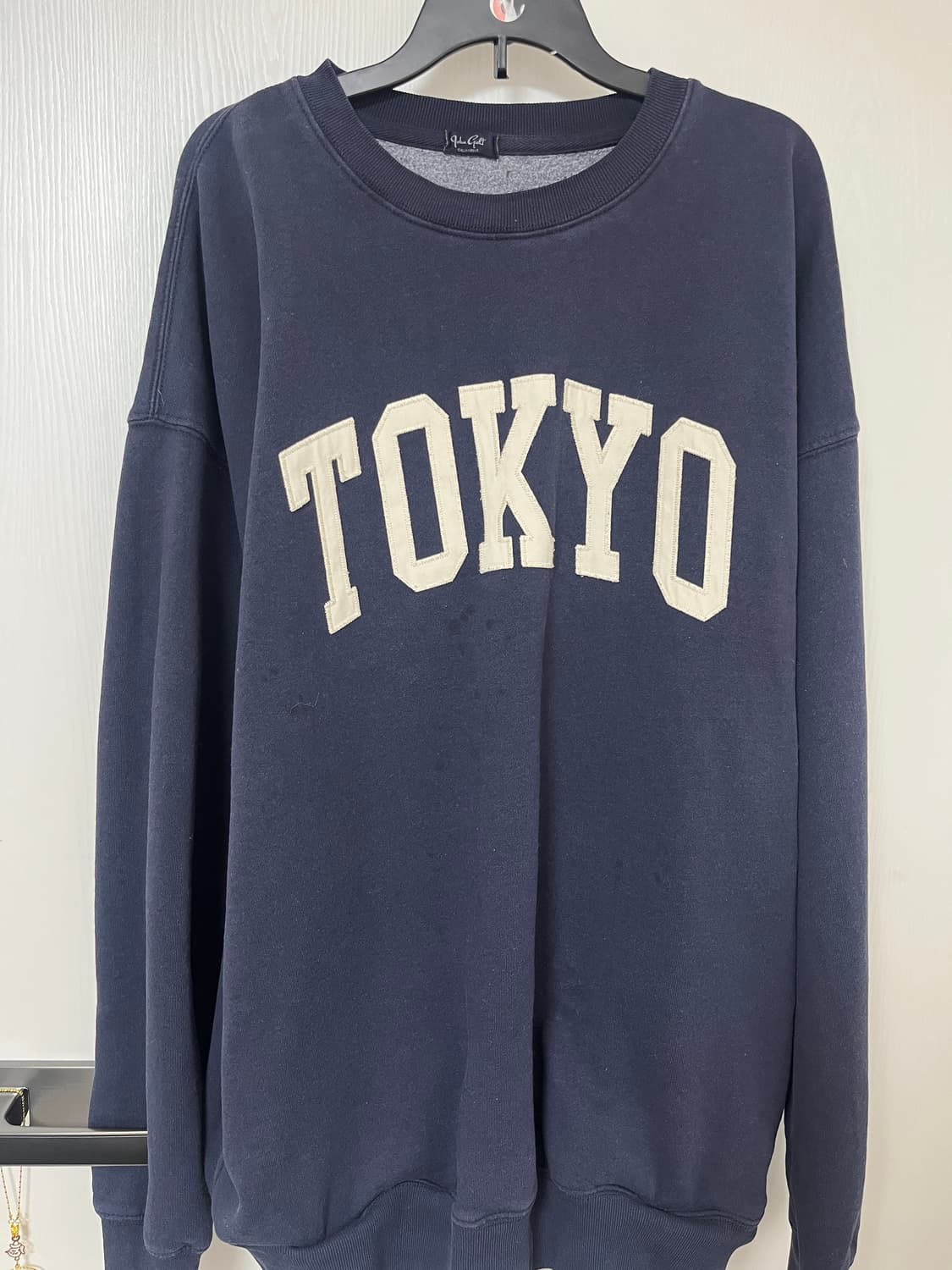 브랜디멜빌 도쿄 맨투맨 네이비 상품이미지2