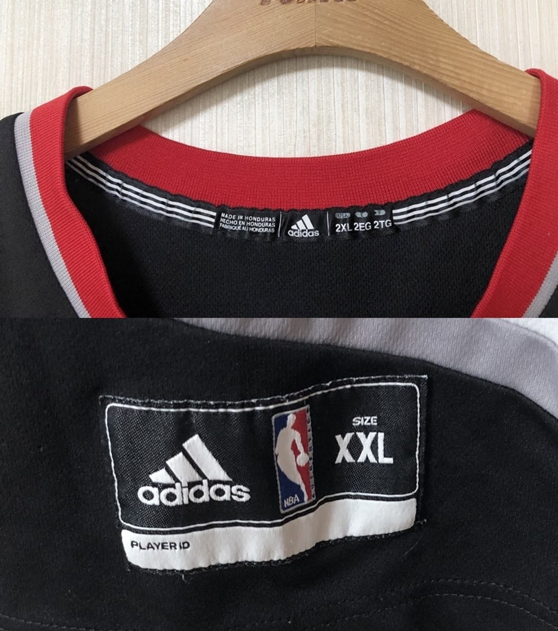 NBA 아디다스 포틀랜드 트레일블레이져스 유니폼 2XL #7 브랜든 로이 상품이미지4