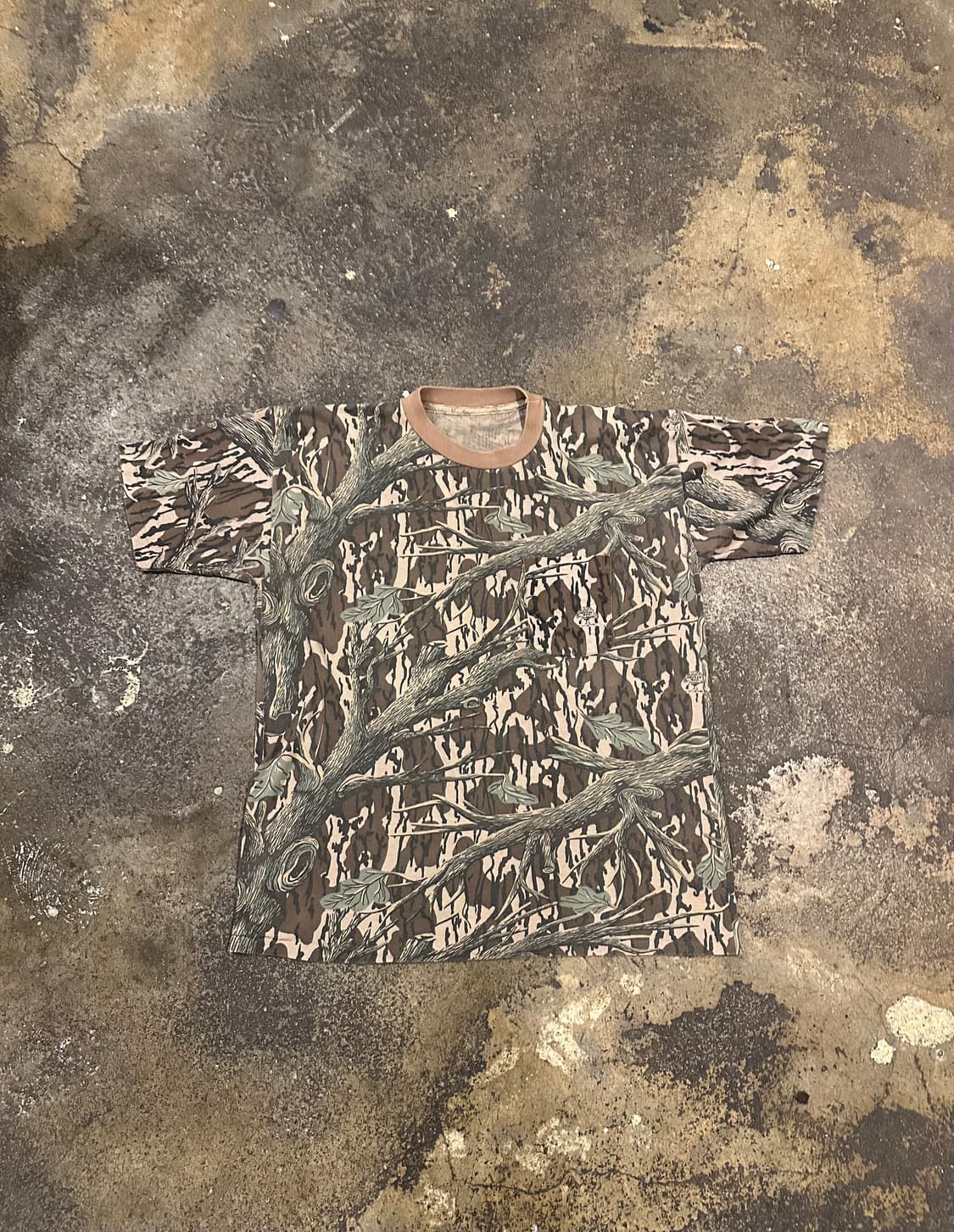 빈티지 90s 모시 오크 티셔츠  상품이미지1