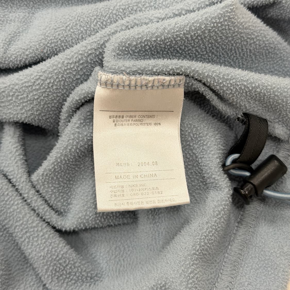 나이키 빈티지 Y2K 플리스 후리스 베스트 조끼 소라색 블루 XL 105 상품이미지6