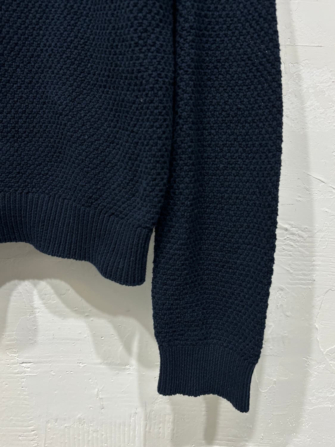 A.P.C 아페쎄 프릴 네이비컬러 코튼 니트 상품이미지6