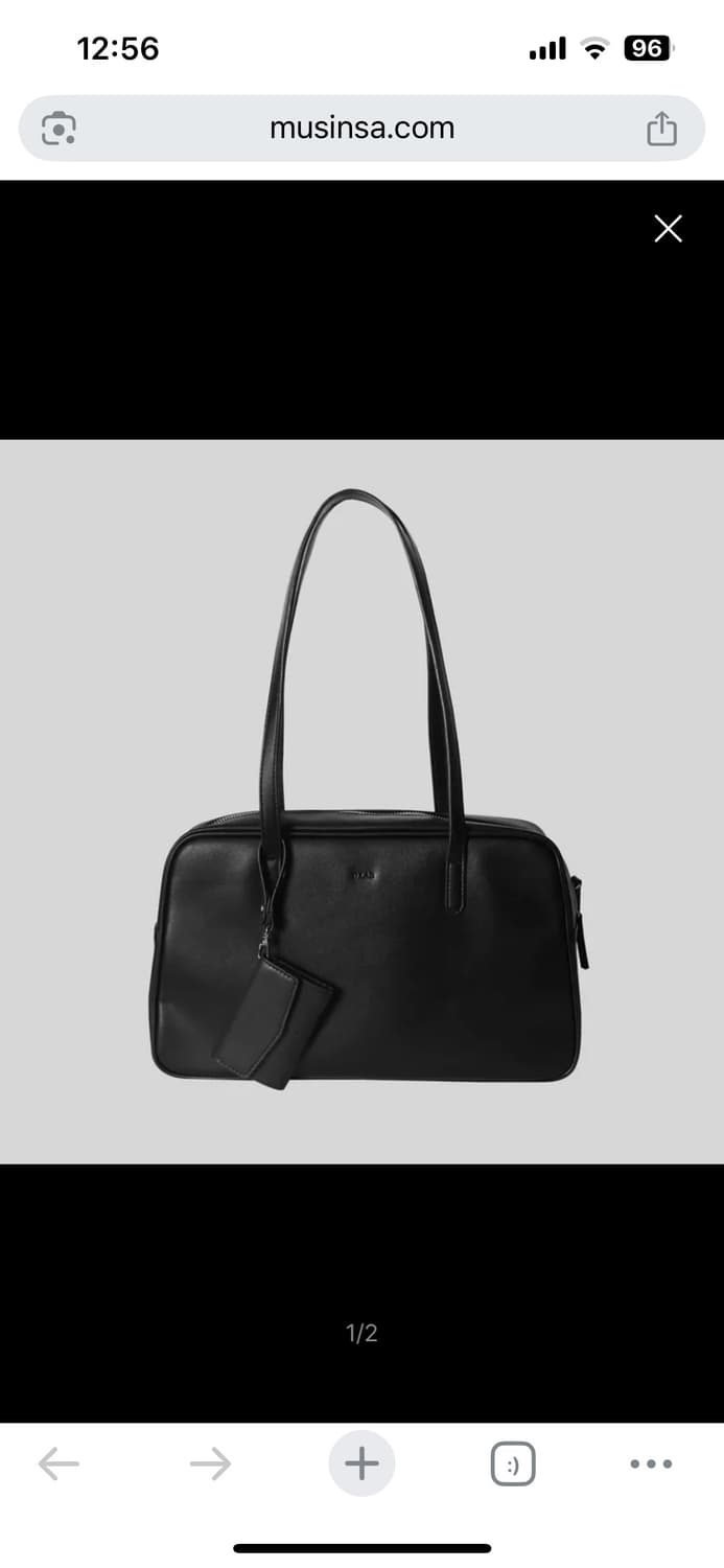 더랩 비건가죽 미뇽 숄더백 상품이미지1