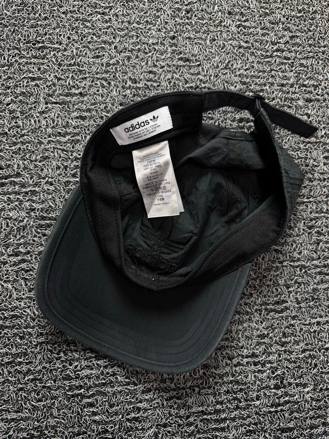 아디다스 트레포일 빅로고 나일론 메탈 볼캡 1348 상품이미지4