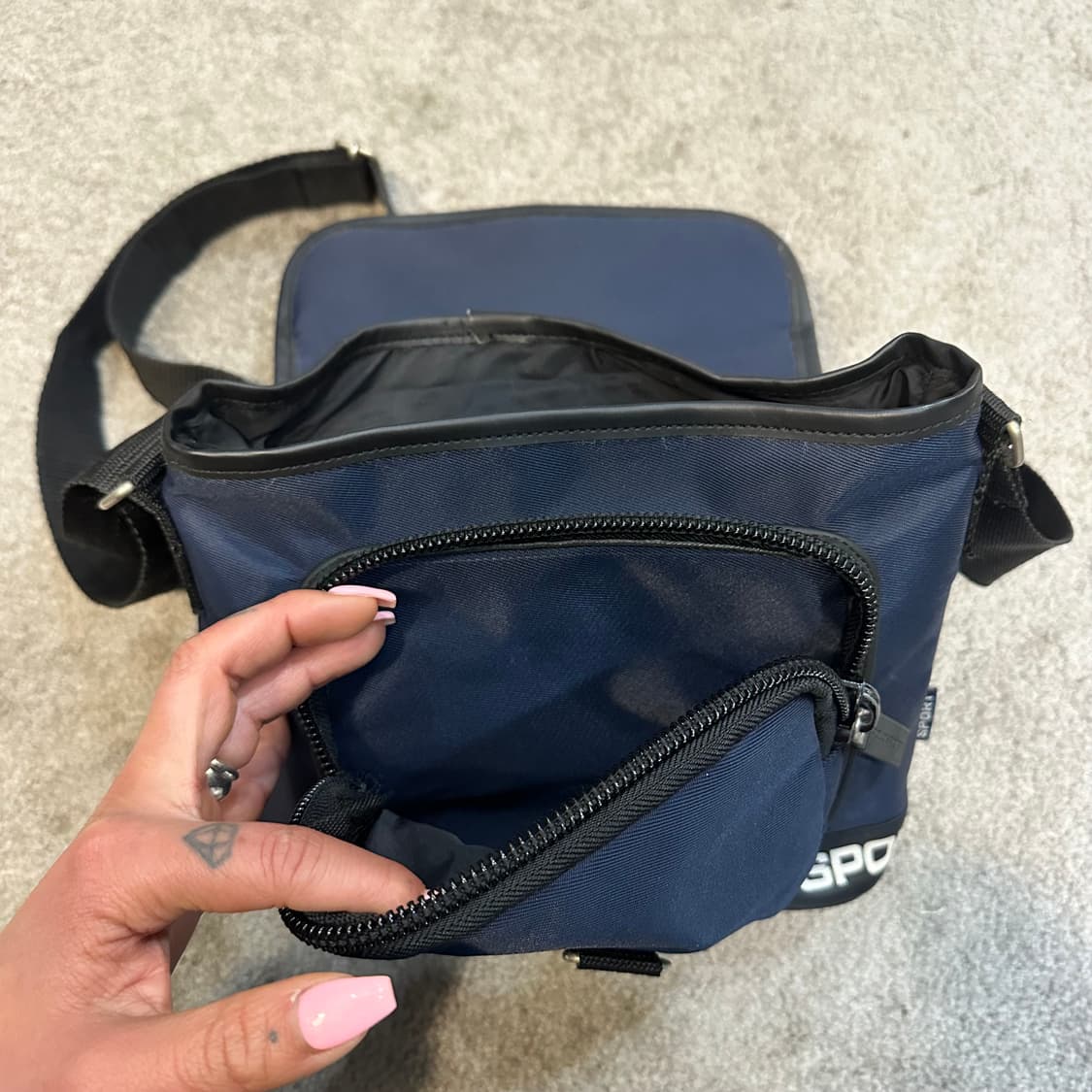 폴로스포츠 빈티지 네이비 크로스백F 상품이미지4