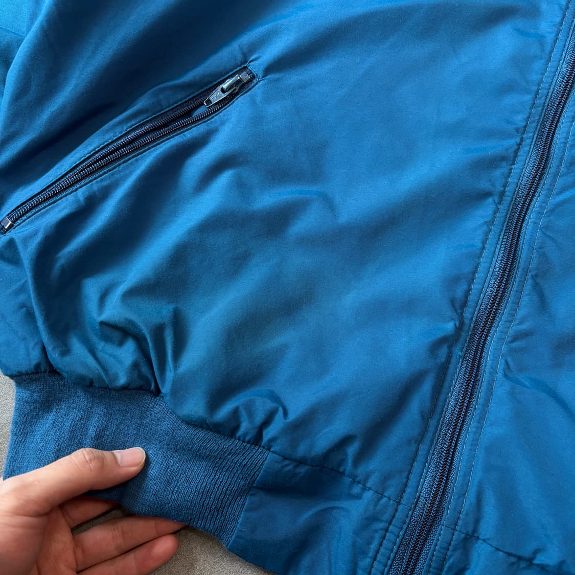 90s L.L.bean 90년대 엘엘빈 쓰리 시즌 블루 웜업 자켓 상품이미지6