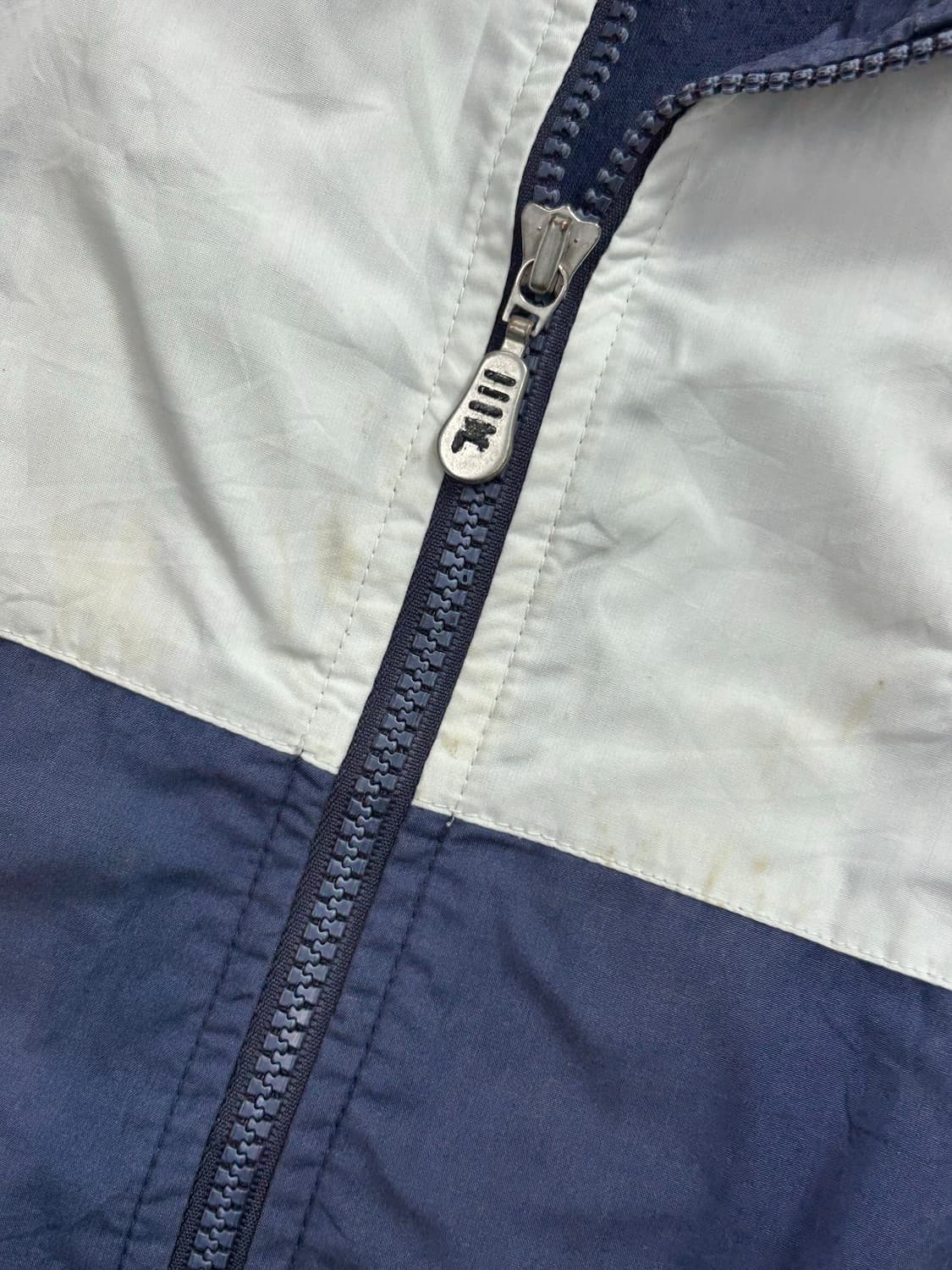 휠라 빅로고 배색 바람막이 L 상품이미지6