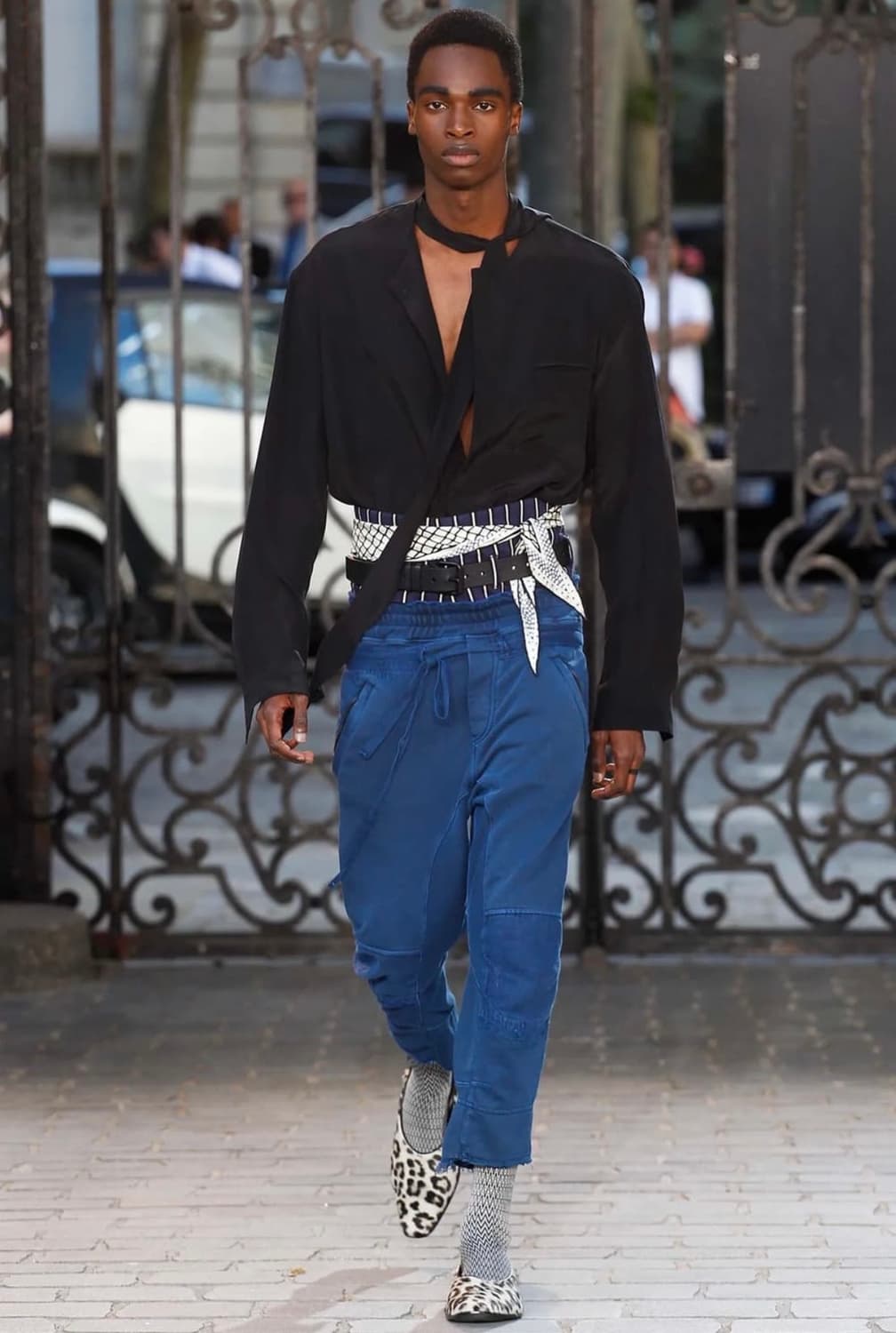 하이더아커만 16ss 스웨트팬츠 블루 상품이미지1