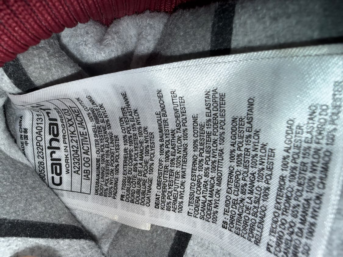 칼하트x아이앱 액티브자켓 상품이미지4