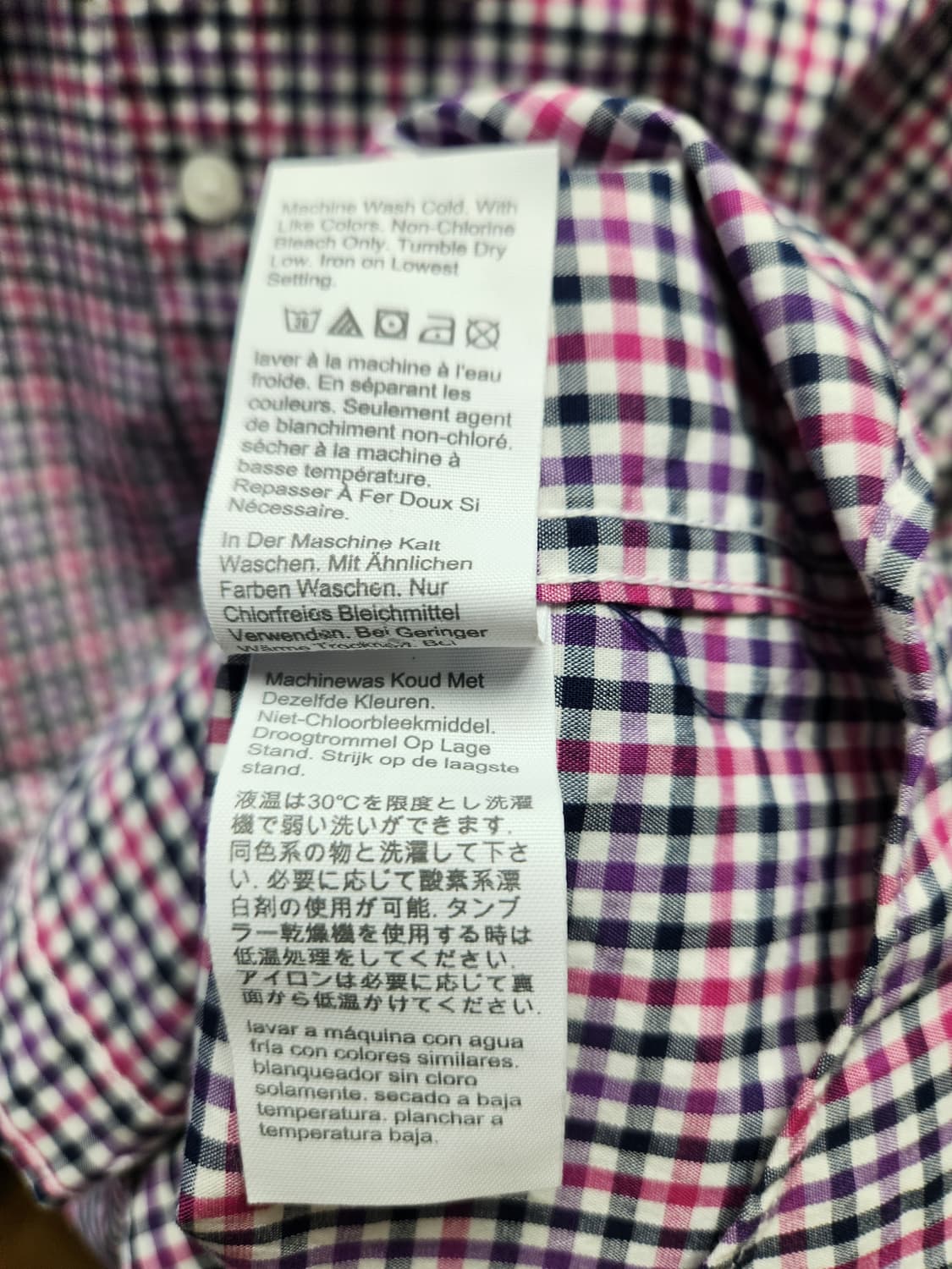 J.CREW 제이크루 슬림핏 플렉스 워시드 체크 셔츠 상품이미지7