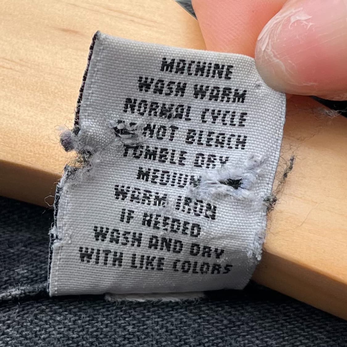 리바이스 워시드 데님 코튼 투 포켓 워크 셔츠 상품이미지8