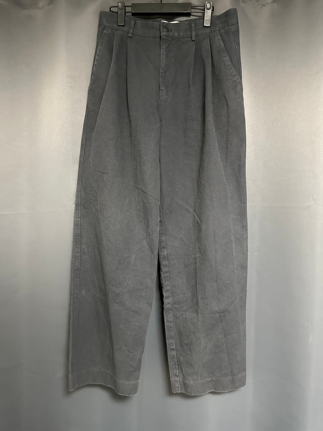 FRONT TWO TUCK DT CHINO PANTS / 2 size 상품이미지1