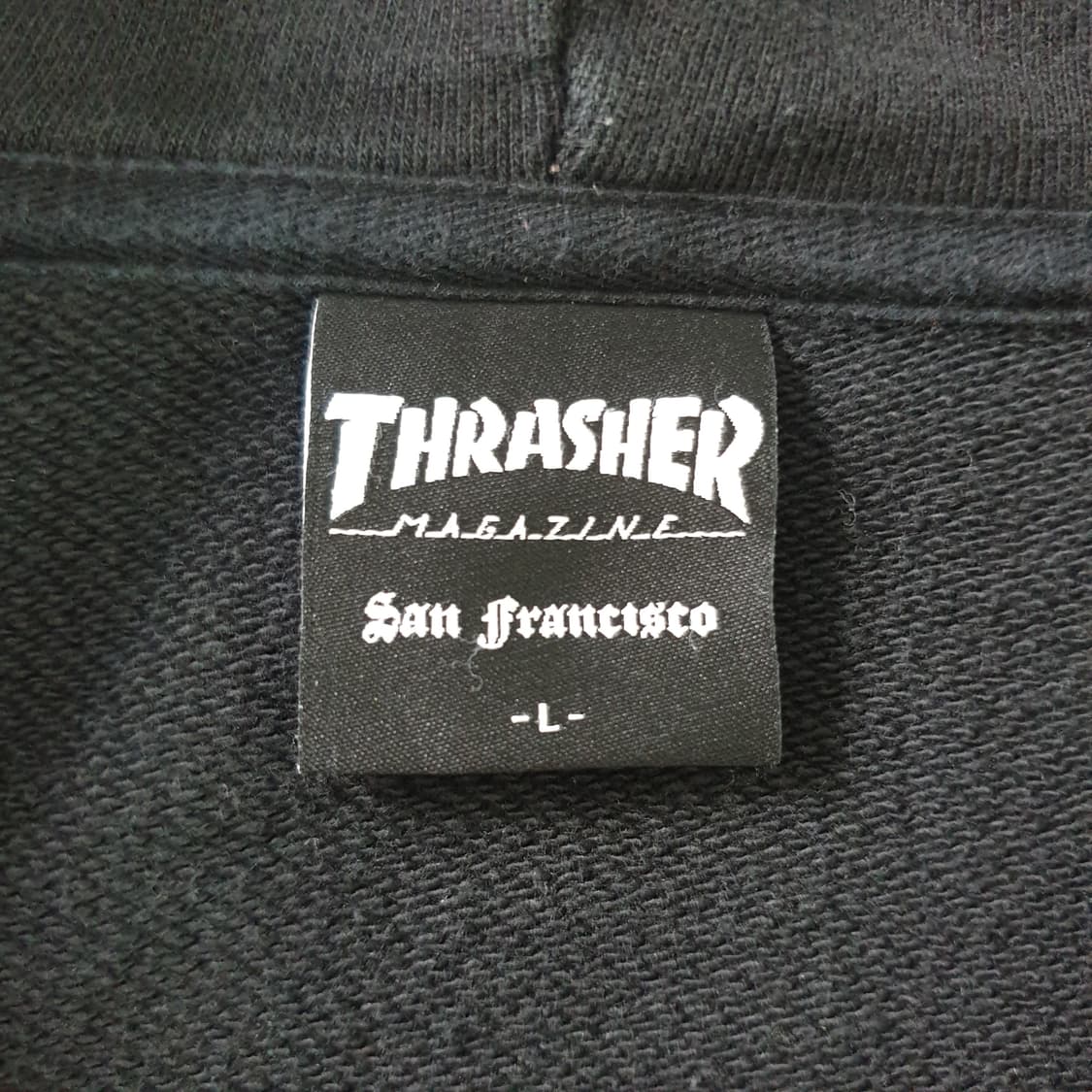 [무료배송] THRASHER 후드 집업 상품이미지3