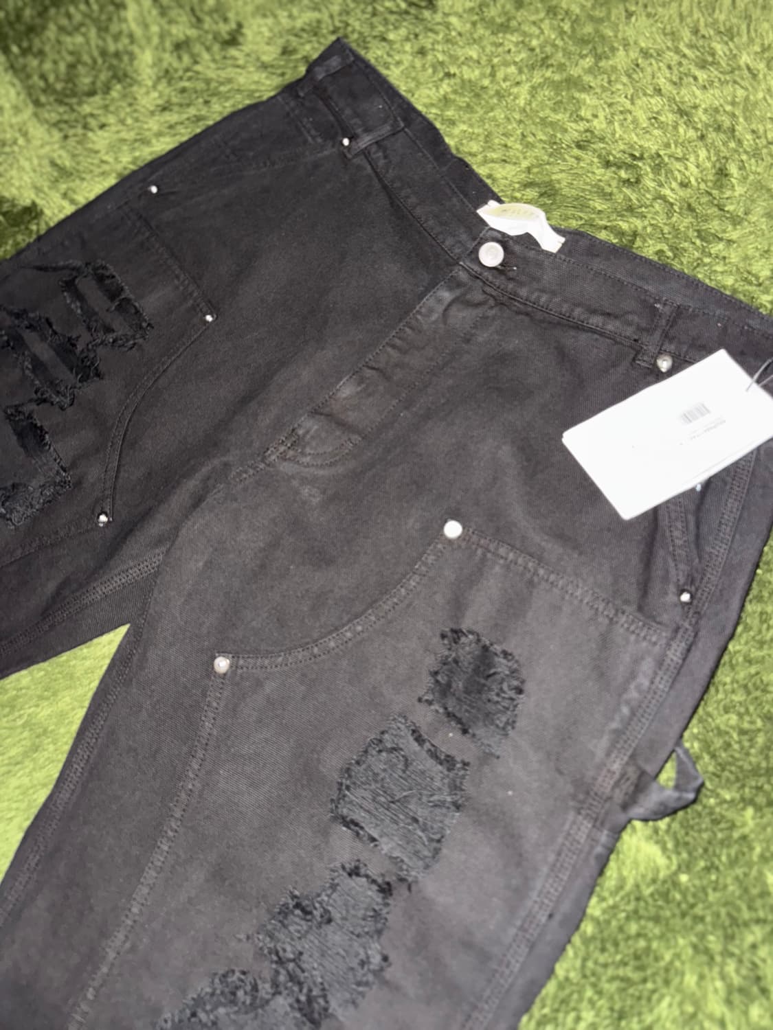 [XL] 1017 ALYX 9SM 알릭스 디스트로이드 더블니 카펜터 팬츠 상품이미지2