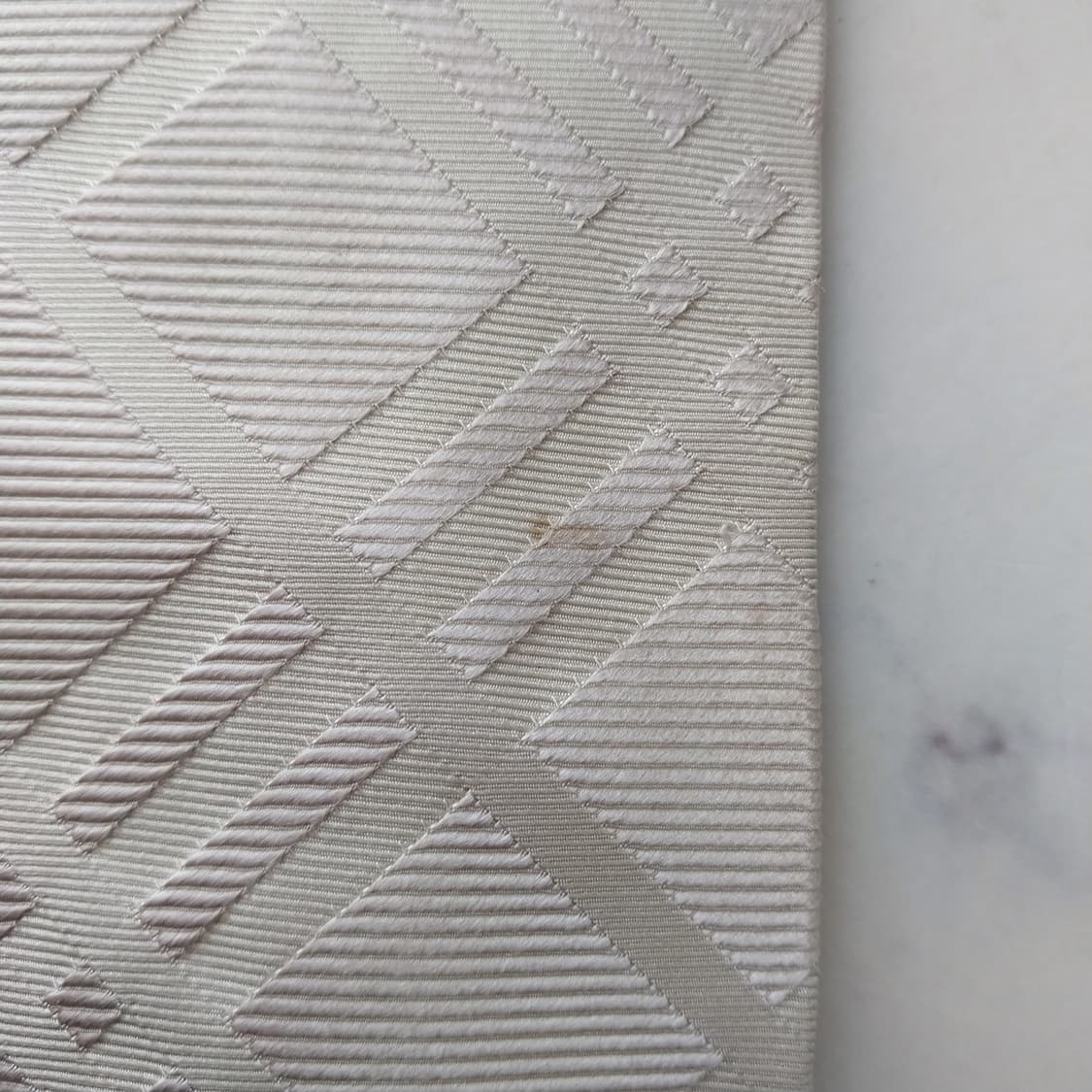 버버리 연핑크 시그니처 체크 패턴 넥타이 8.5cm A+~A등급K2859 상품이미지8