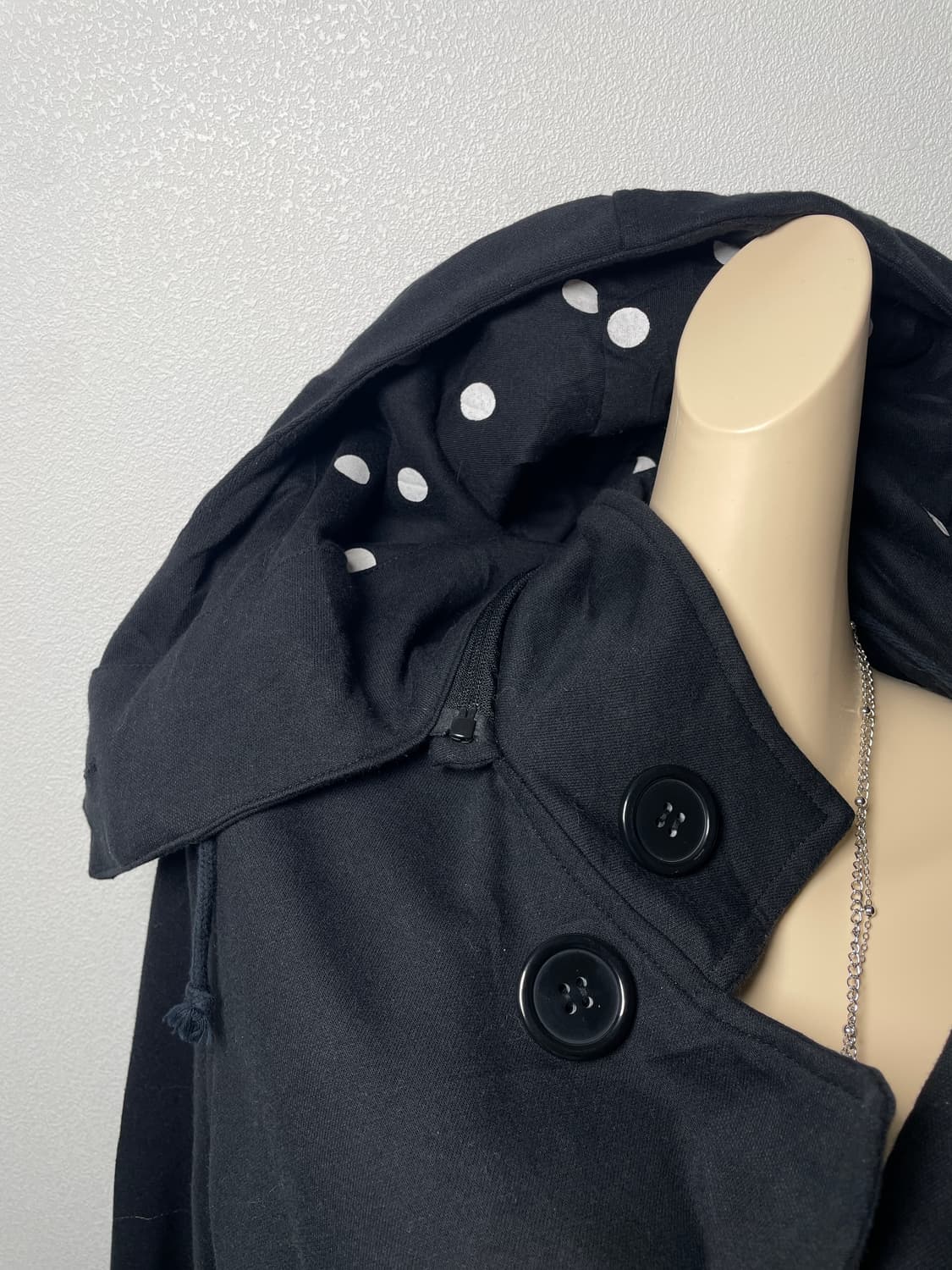 빈티지 하이넥 버튼 자켓 상품이미지5