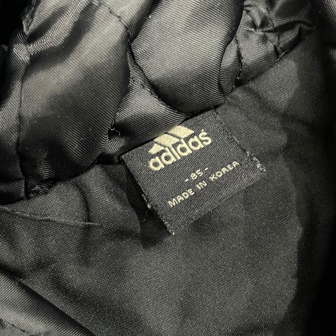 90s 아디다스 올드스쿨 백로고 누빔 태권도 점퍼 상품이미지5