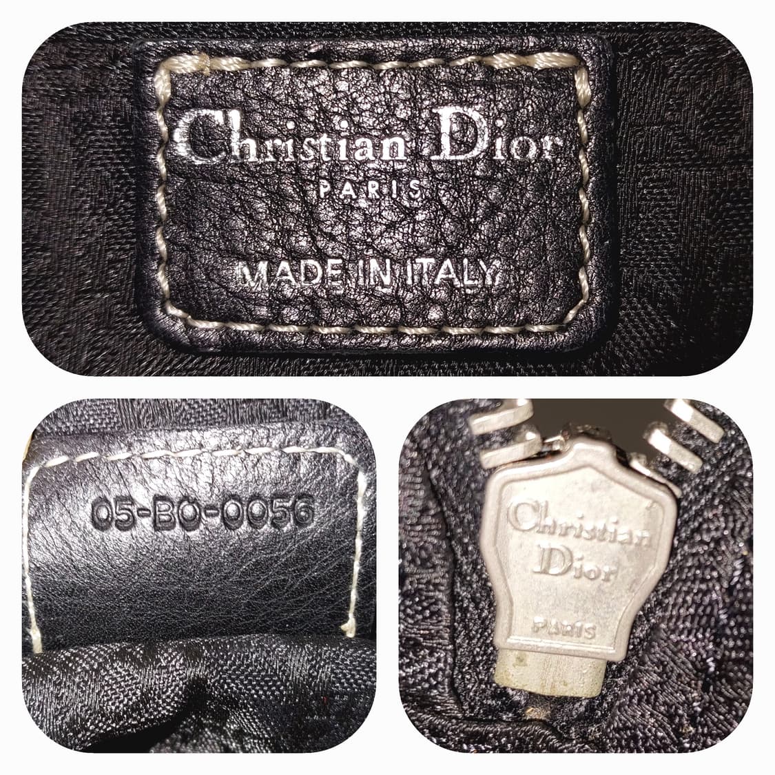 크리스찬 디올 은장 CD로고 숄더백 상품이미지9