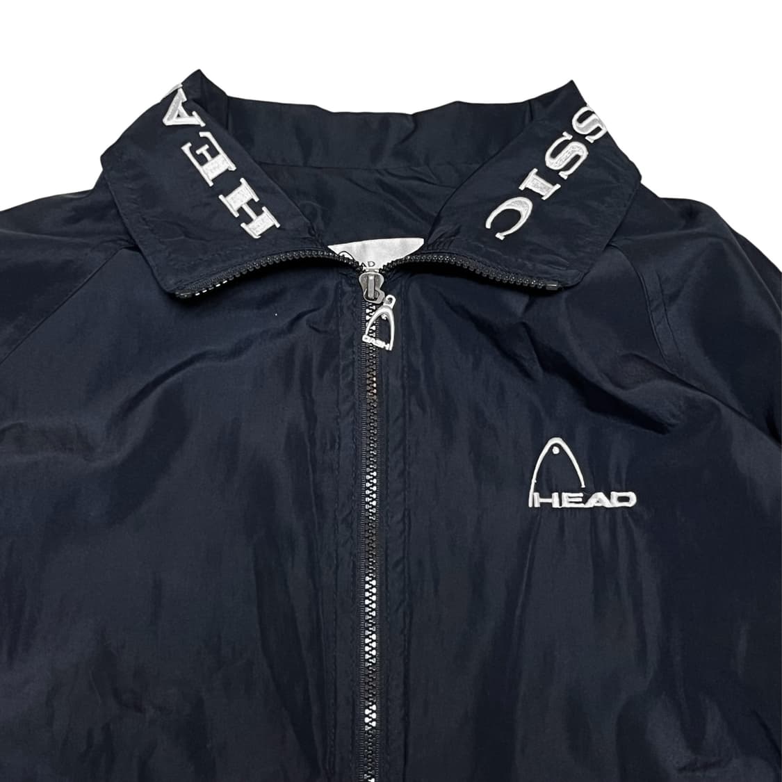 Head, Old School Logo Windbreaker_Navy 상품이미지3