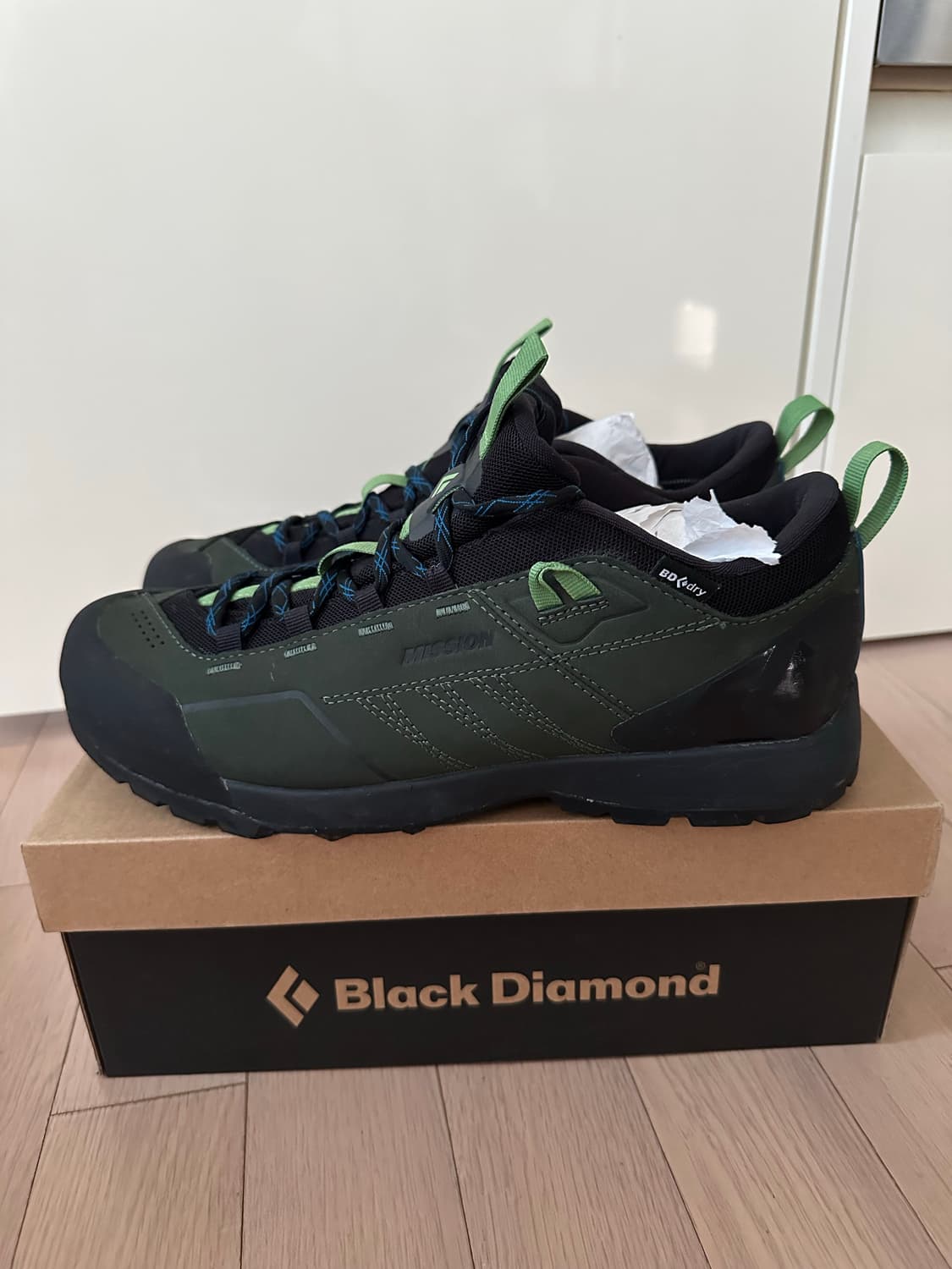 블랙다이아몬드 미션 레더 어프로치 등산화 상품이미지3