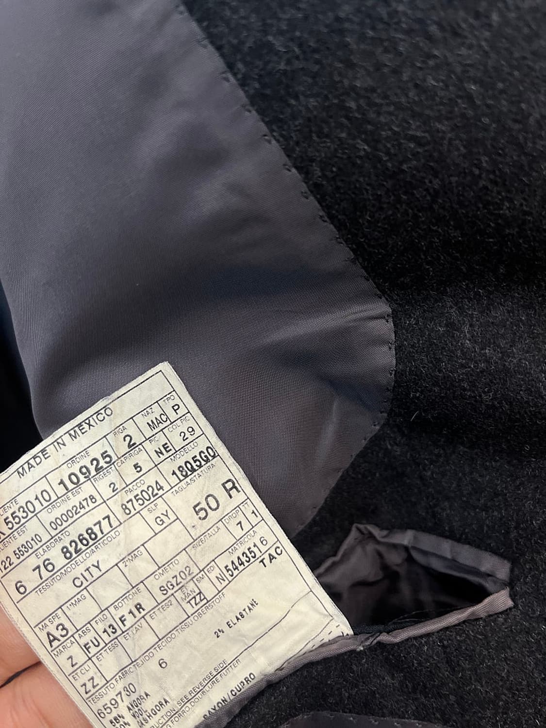 100) 제냐 앙고라 울자켓  상품이미지6