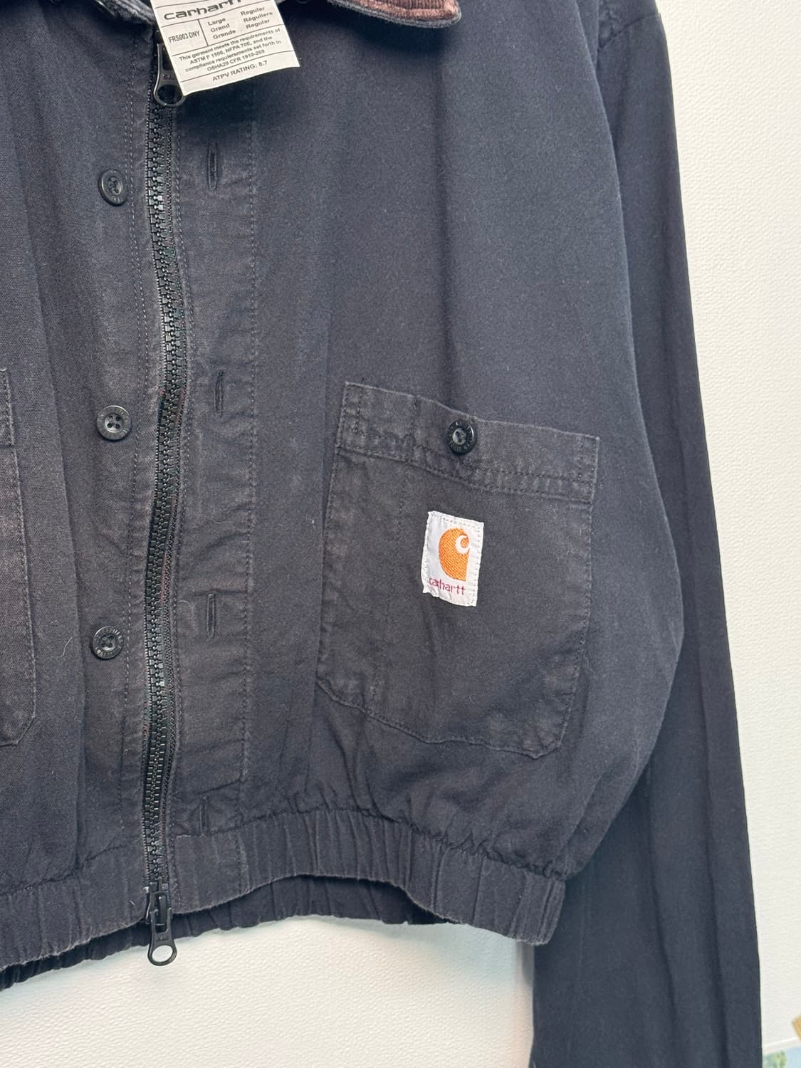 칼하트 크롭 자켓/O60 상품이미지2