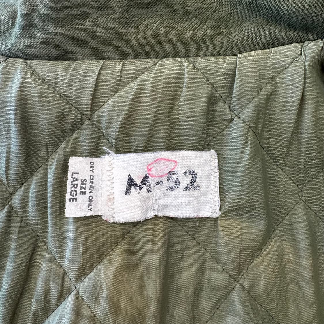 50s US Army 미군 M-52 OG 필드 자켓 (L)  상품이미지7