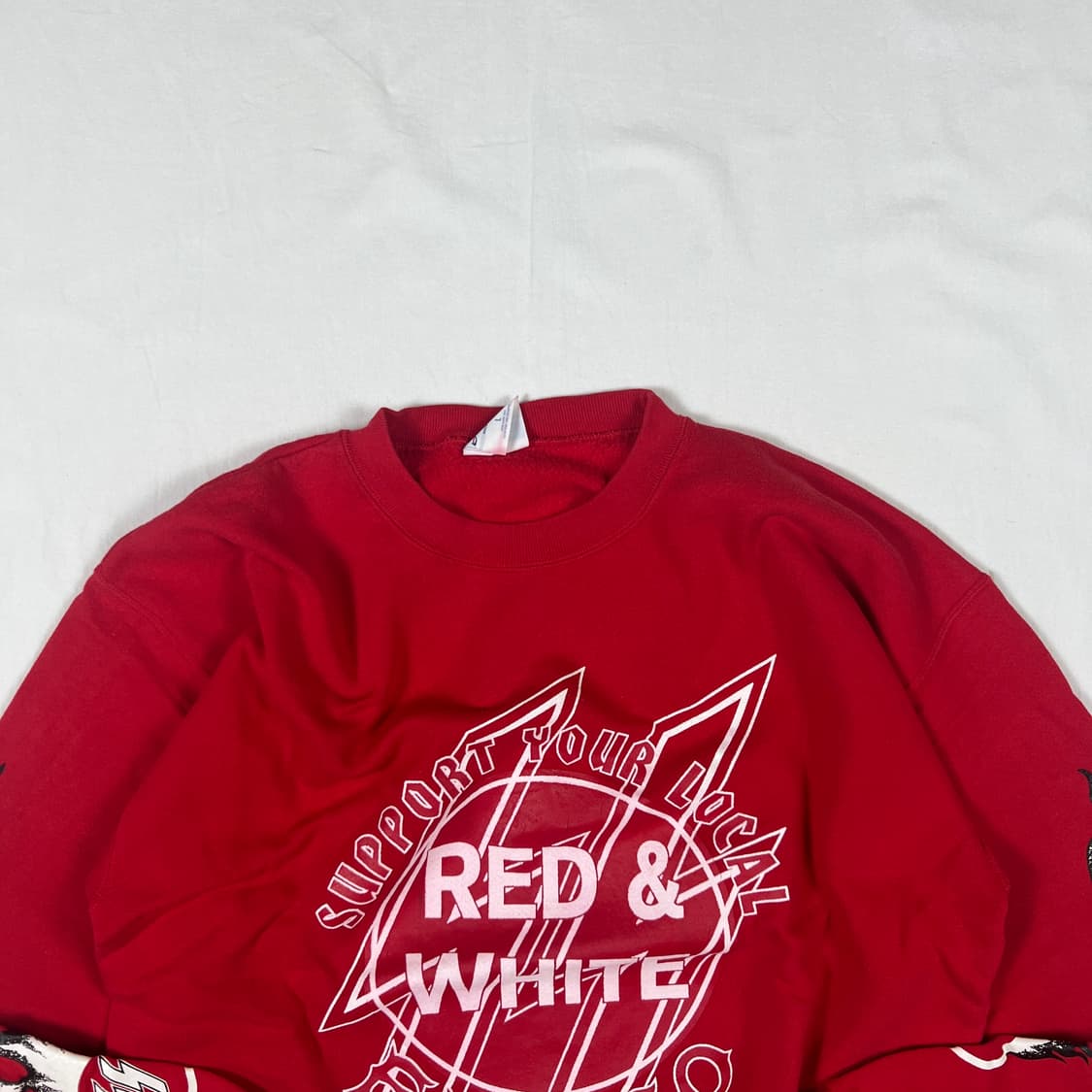 90‘s 프리스코 파이어 81 수포트 유어 로컬 맨투맨 상품이미지2