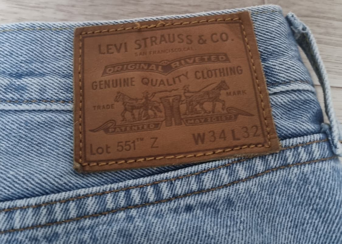 리바이스 551 34x32 프리미엄 진 상품이미지4