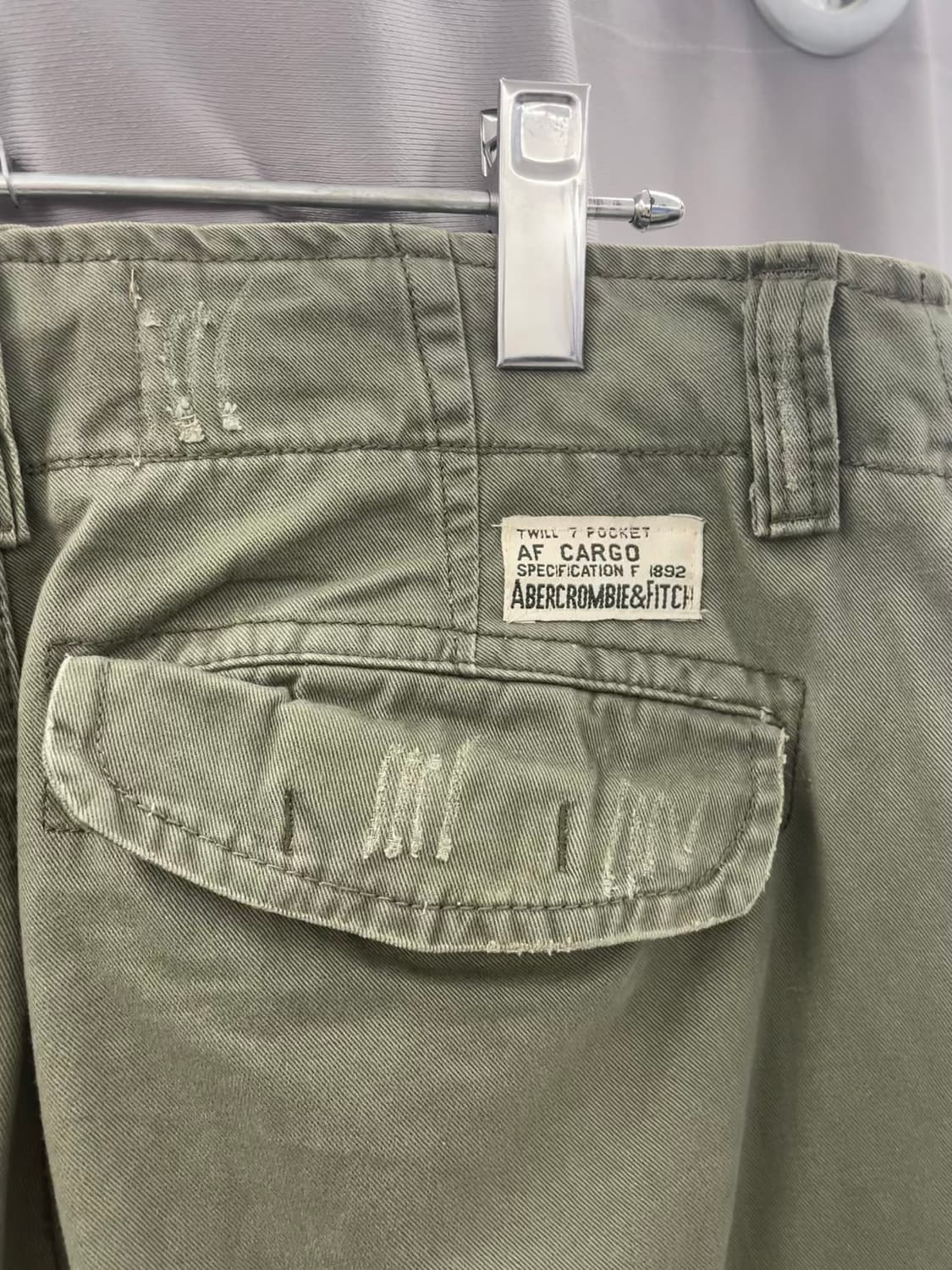 아베크롬비 포켓카고 7부 팬츠  상품이미지6