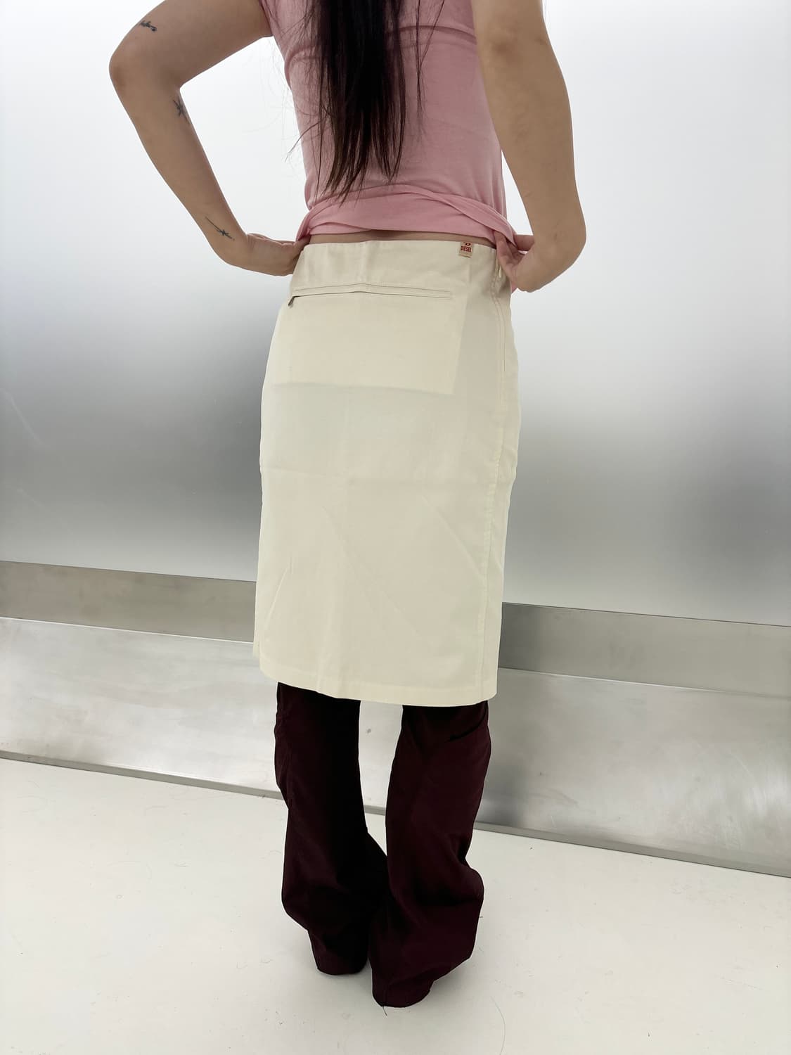 Diesel zipper skirt 상품이미지1