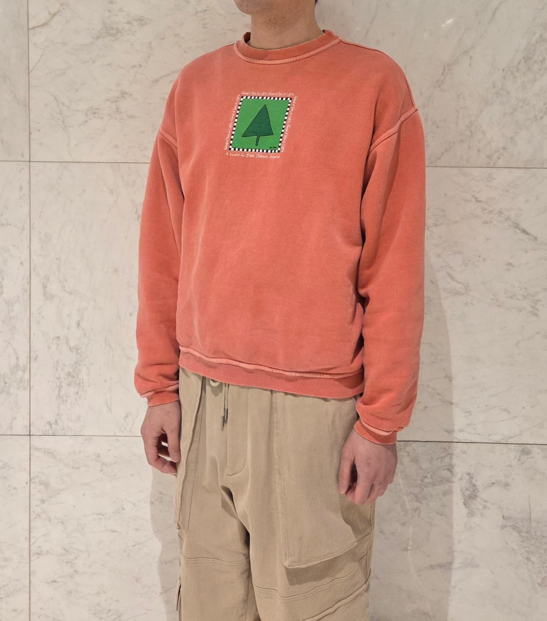 Genuine 피그먼트 다잉 맨투맨 상품이미지1