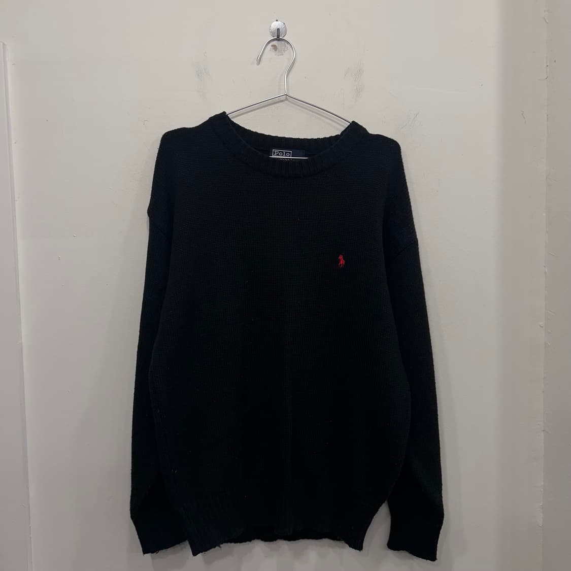 폴로 랄프로렌 90s 스몰로고 코튼 니트 상품이미지2