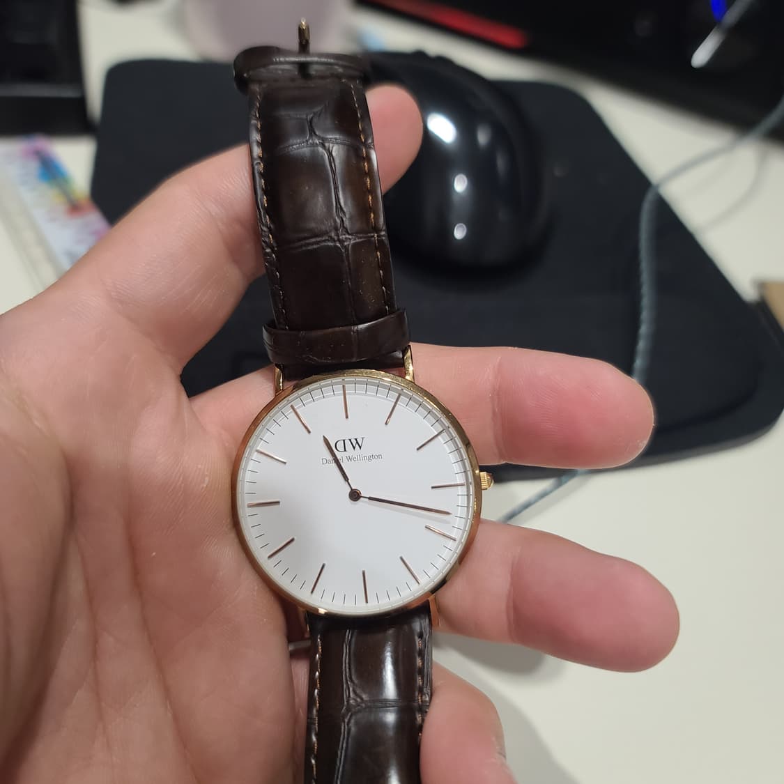 다니엘 웰링턴 남자싸이즈 상태a 박스풀셋 팝니다. 상품이미지1