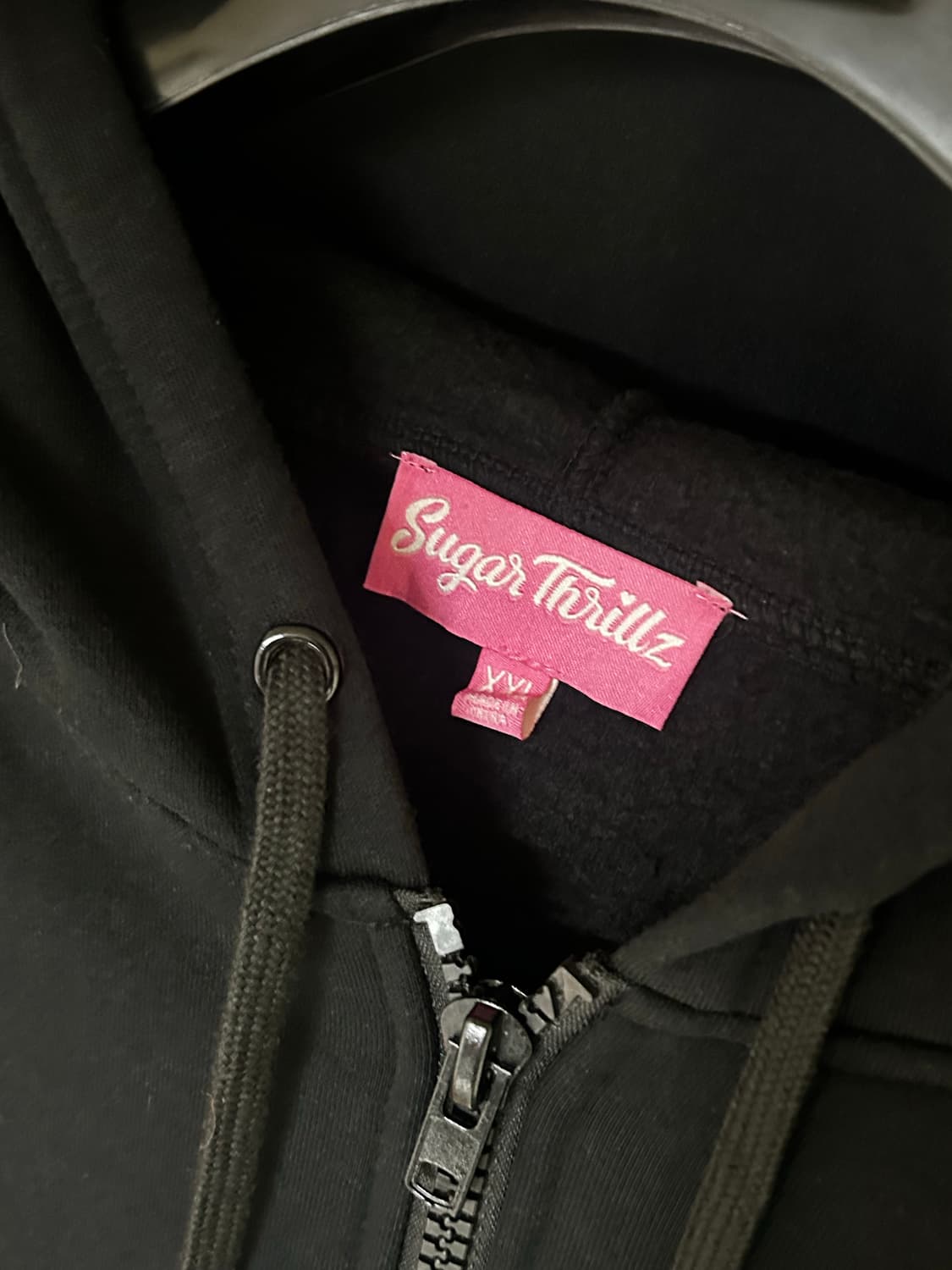 슈가 쓰릴즈 프레셔스 버니 후드 집업 XXL 상품이미지4