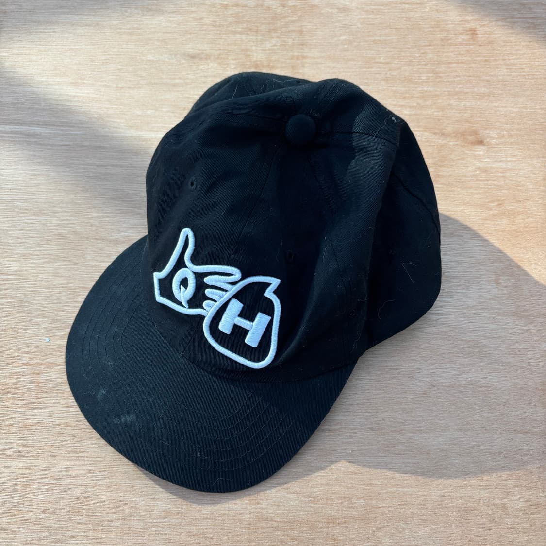 Hand Logo Graphic Cap (Black)  상품이미지1