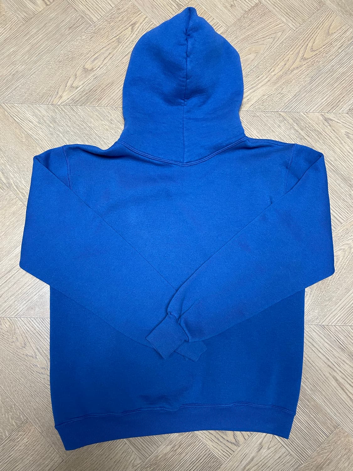 90s 빈티니 러셀 후드티 블루[M] 상품이미지2