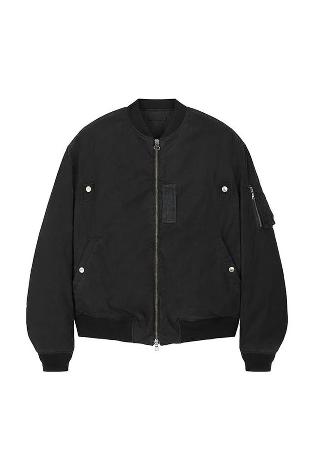 XL] 아트이프액츠 가먼트 다잉 리버시블  ma-1 블랙 판매합니다. 상품이미지1